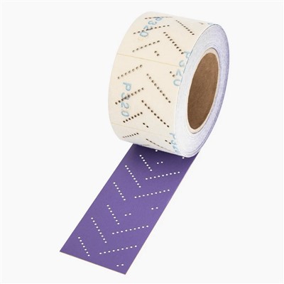 Gulungan Lembaran Kertas Pasir Ungu