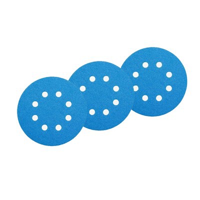 Cakera pengamplasan poliester biru
