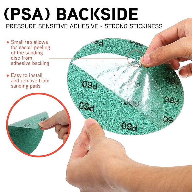 Wet dry film sanding disc Wet dry film sanding disc